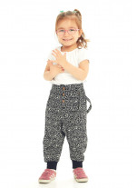 Çocuk Elastik Bilekli Bağcıklı Hitit Şalvar Pantolon